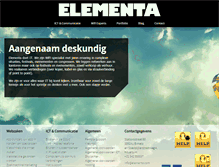 Tablet Screenshot of elementa.com